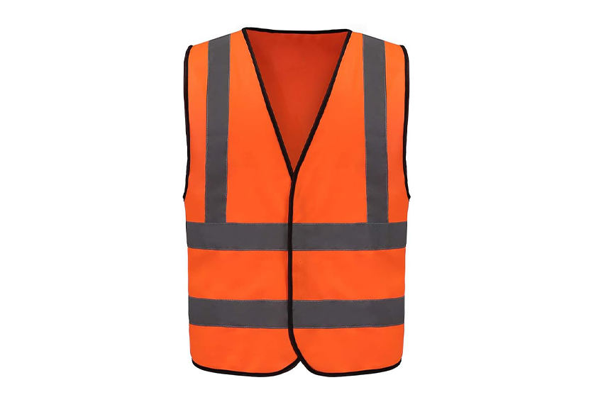 HIGH-VISIBILITY | BASIC VEST | Orange 1inch Reflective tape